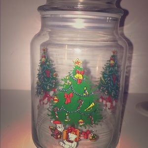 Christmas candy or cookie jar